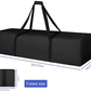 Extra - Large Foldable Duffel Bag for Travel and Sports, Water - Resistant Long Luggage Bag with Upgraded Zipper, Perfect for Camping Gear, Tents, Tripods, and Fishing Equipment (50x13x13 inches, 1 Piece) (127x33x33 cm) - Rando Lover