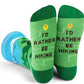 Humorous Socks for Men and Women - Perfect Gifts for Golf, Hunting, Camping, Hiking, Outdoors, and Sports - Unisex Adult Size - Rando Lover