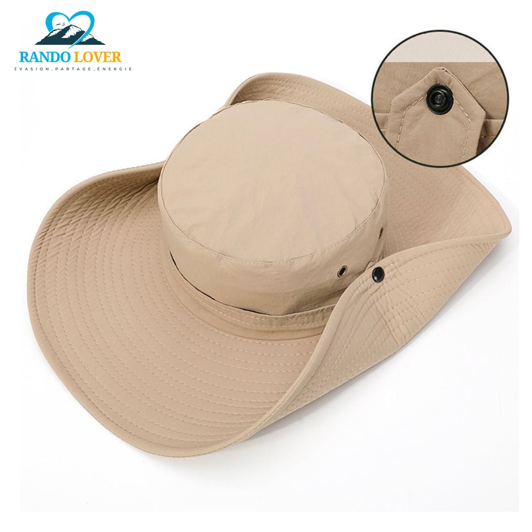 Chapeau de randonnée Beige pour Homme - Freshty - Randolover