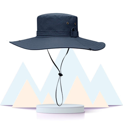 Chapeau de randonnée Bleu Marine pour Homme - Freshty - Randolover