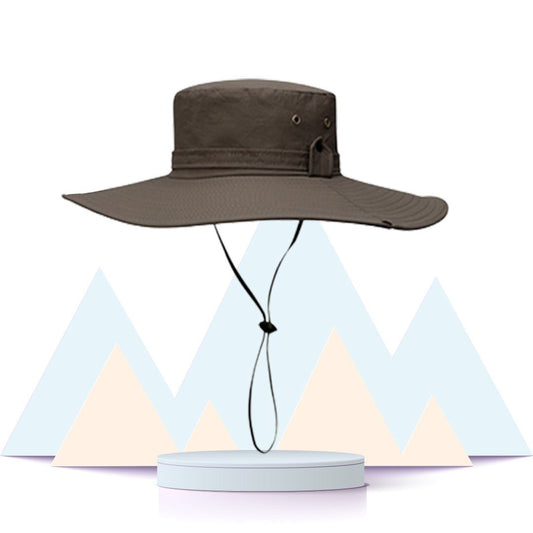 Chapeau de randonnée Café pour Homme - Freshty - Randolover