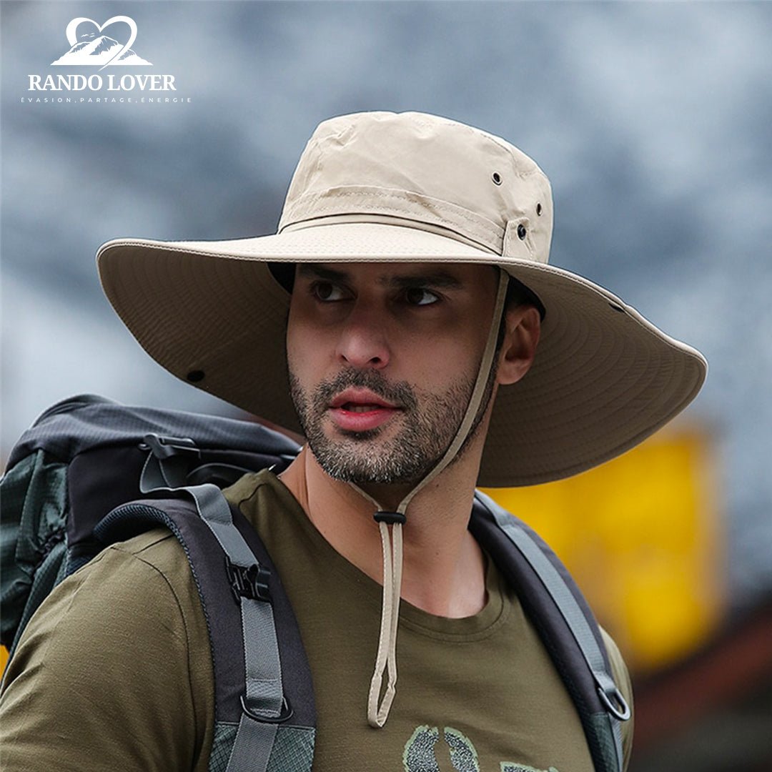 Chapeau de randonnée Kaki pour Homme - Freshty - Randolover