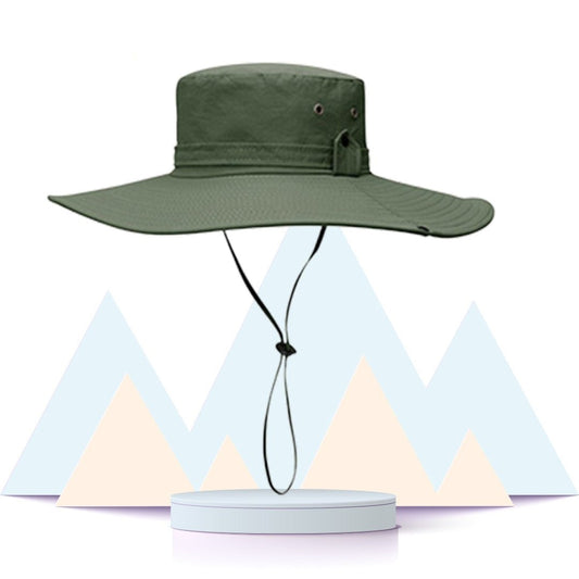 Chapeau de randonnée Kaki pour Homme - Freshty - Randolover