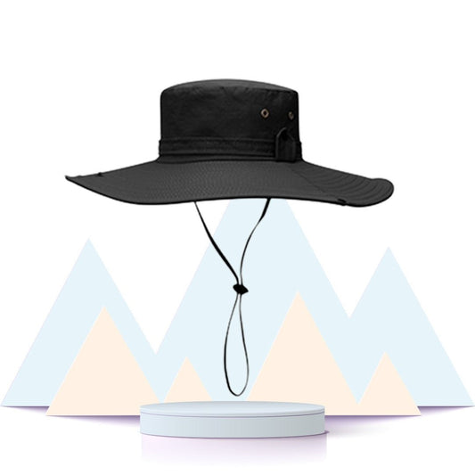 Chapeau de randonnée Noir pour Homme - Freshty - Randolover