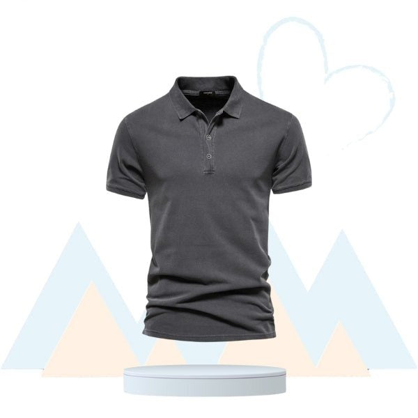 ClassFit - Polo de Randonnée en Coton - Homme - Respirant et Agréable - Rando Lover