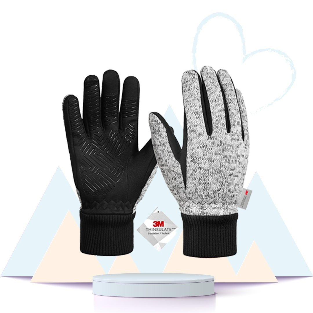 Gants thermiques pour Randonneurs Gris - ExpeditionMax - Randolover