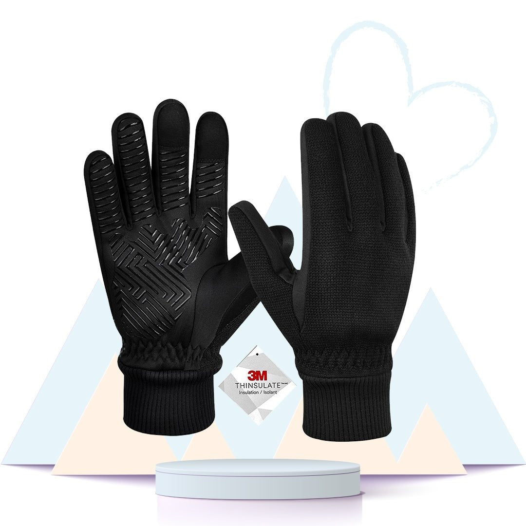 Gants thermiques pour Randonneurs Noirs - ExpeditionMax - Randolover