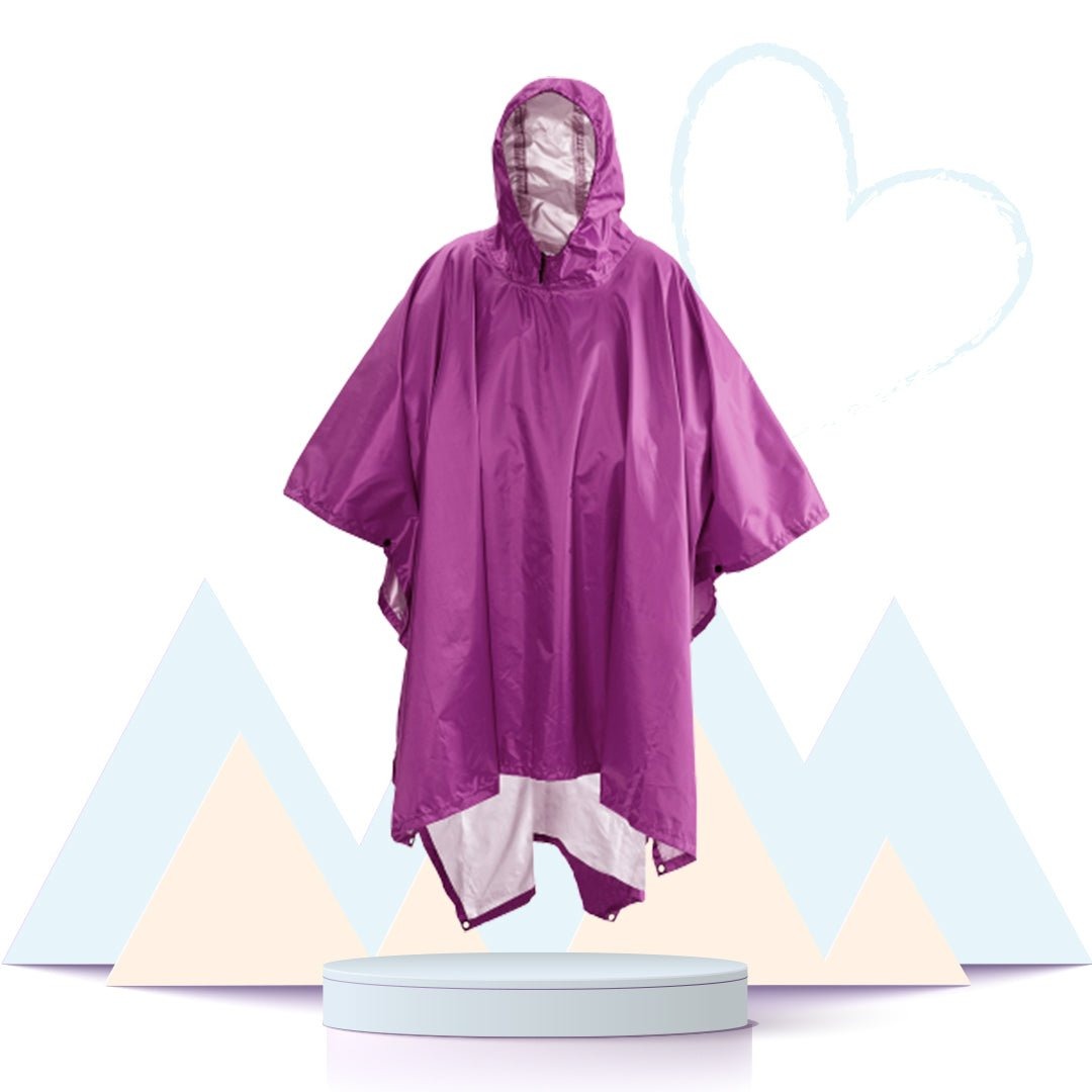 Poncho de pluie Violet - Adventure - Randolover