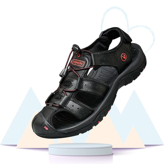 Sandales Randonnée Noires Homme - Adventure+ - Randolover