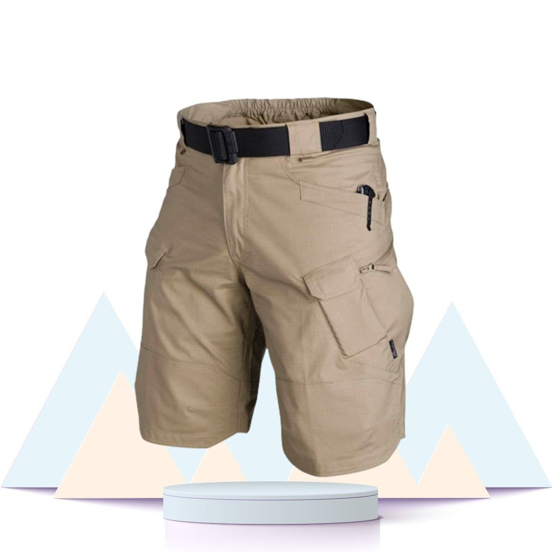 Short Cargo de Randonnée Beige - Explorateur+ - Homme - Randolover