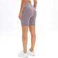 Short de Sport Respirant Taille Haute pour Femme - Fitness, Marche, Yoga - Rando Lover