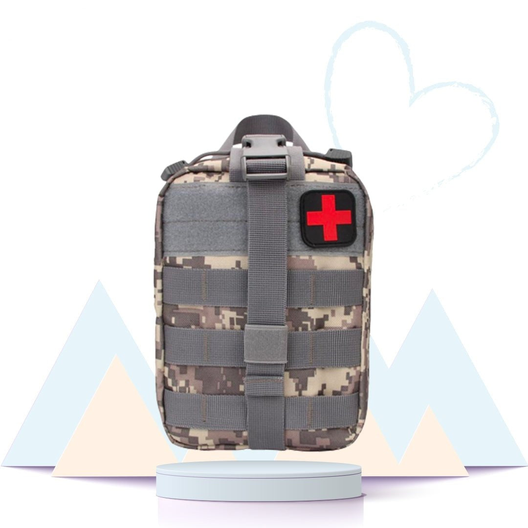 Trousse de secours Camouflage Gris - Serenity - Randolover