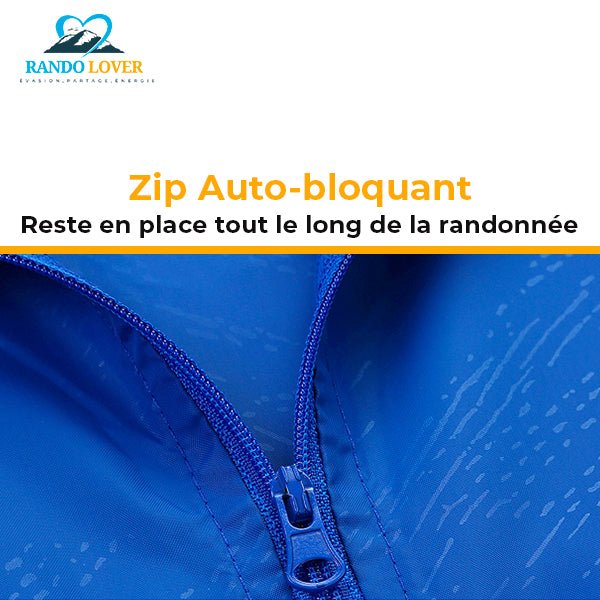 Veste Coupe-vent et imperméable Bleu Foncé - Simplicité - Randolover