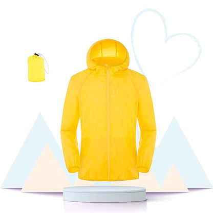 Veste Coupe-vent et imperméable Jaune - Simplicité - Randolover