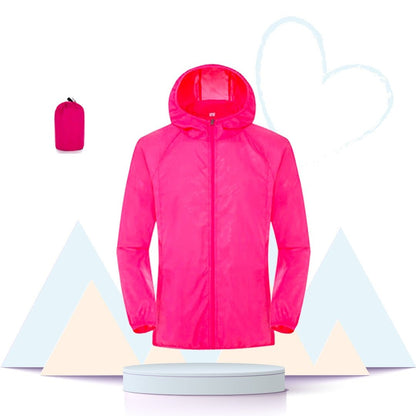 Veste Coupe-vent et imperméable Rose - Simplicité - Randolover