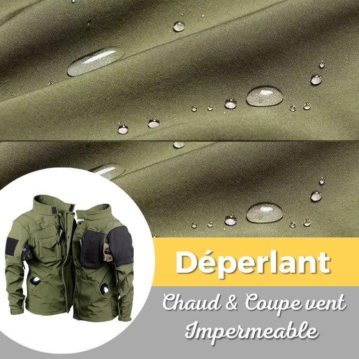 Veste Imperméable Cargo - Confort et Performance en Extérieur - Randolover